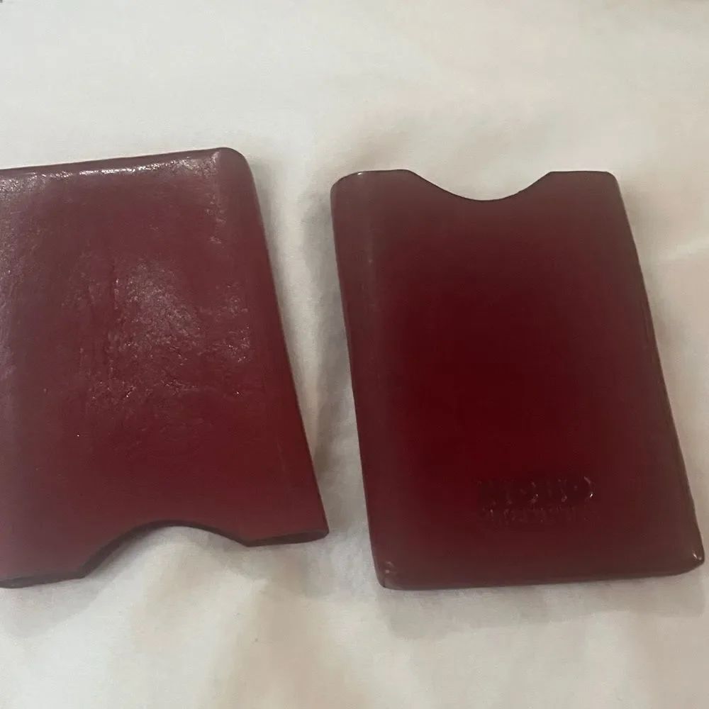 Vintage hobo card holder